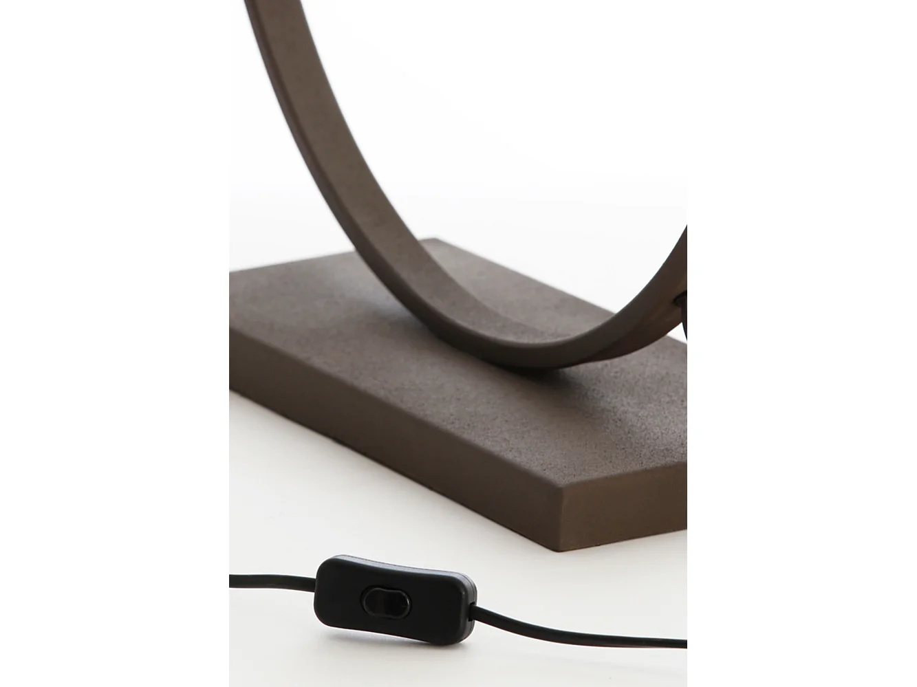 Pied de lampe LIVA - 50x15x59cm - Marron