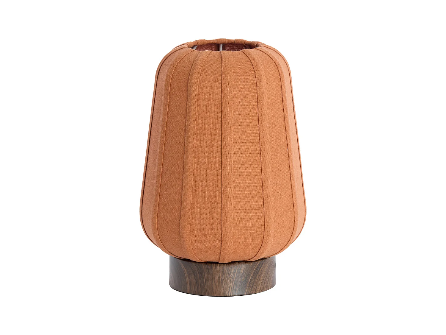 Lampe de table BIBURY - Ø20x29cm - Orange