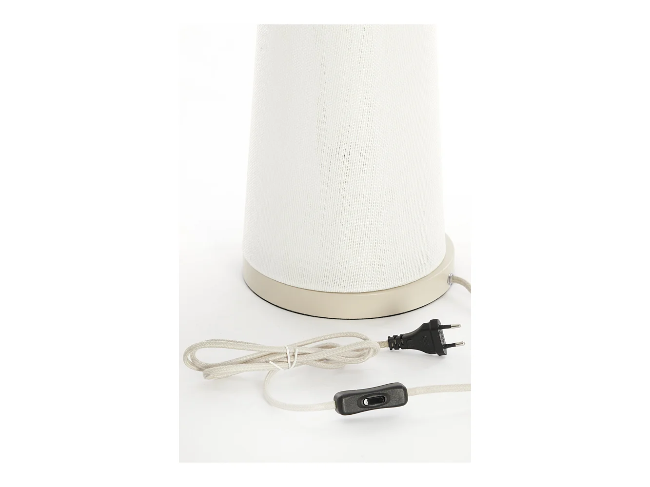 Lampe de table FYON - Ø20x45cm - Marron