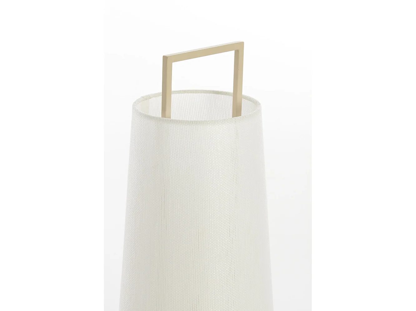 Lampe de table FYON - Ø20x45cm - Marron