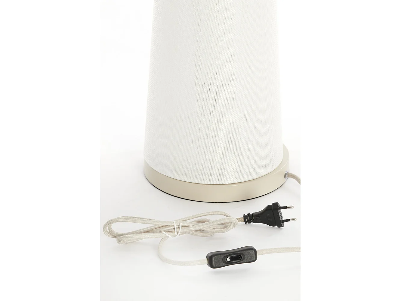 Lampe de table FYON - Ø20x45cm - Marron