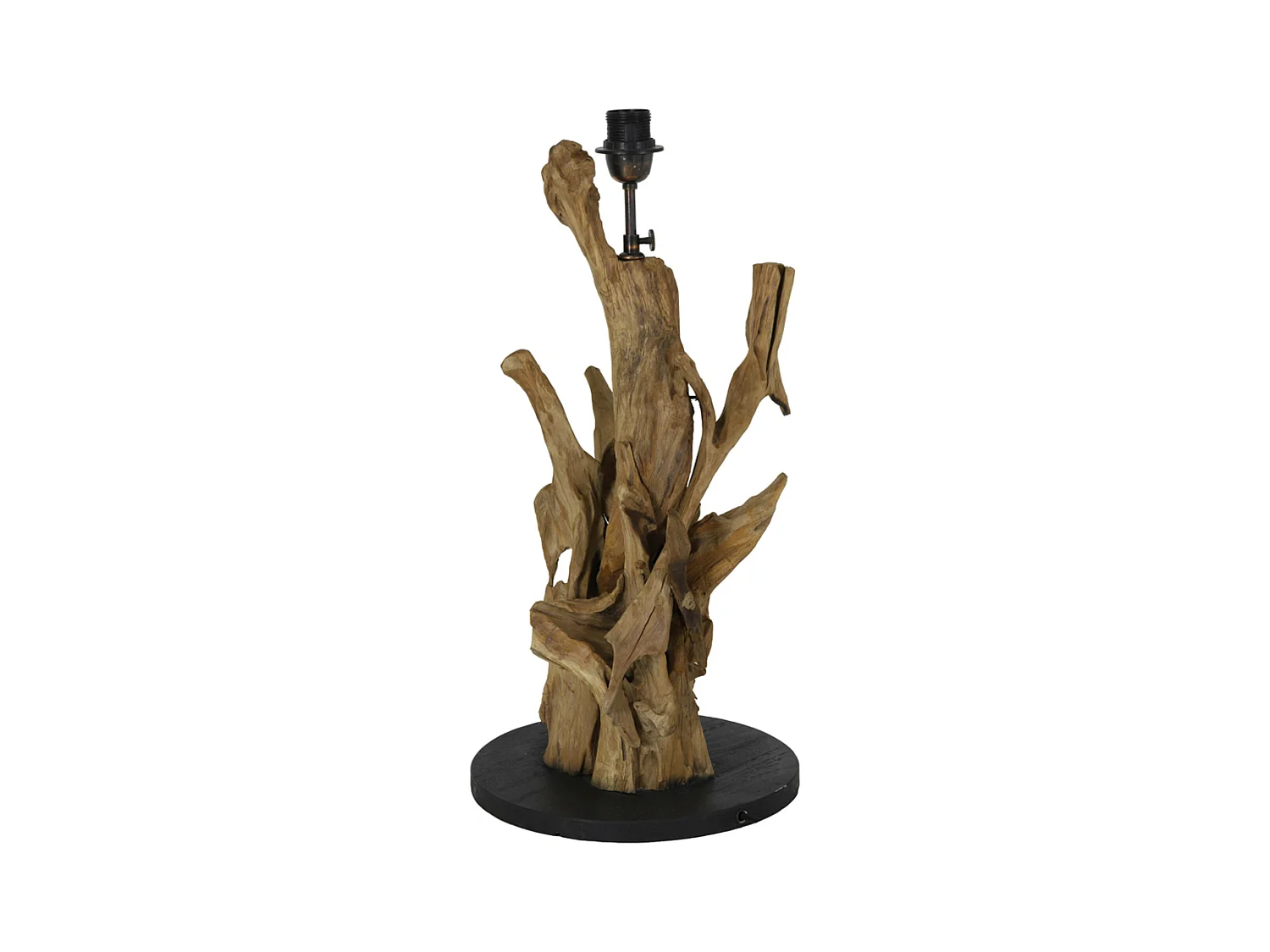 Pied de lampe ARBANASI - Ø30x63cm - Marron