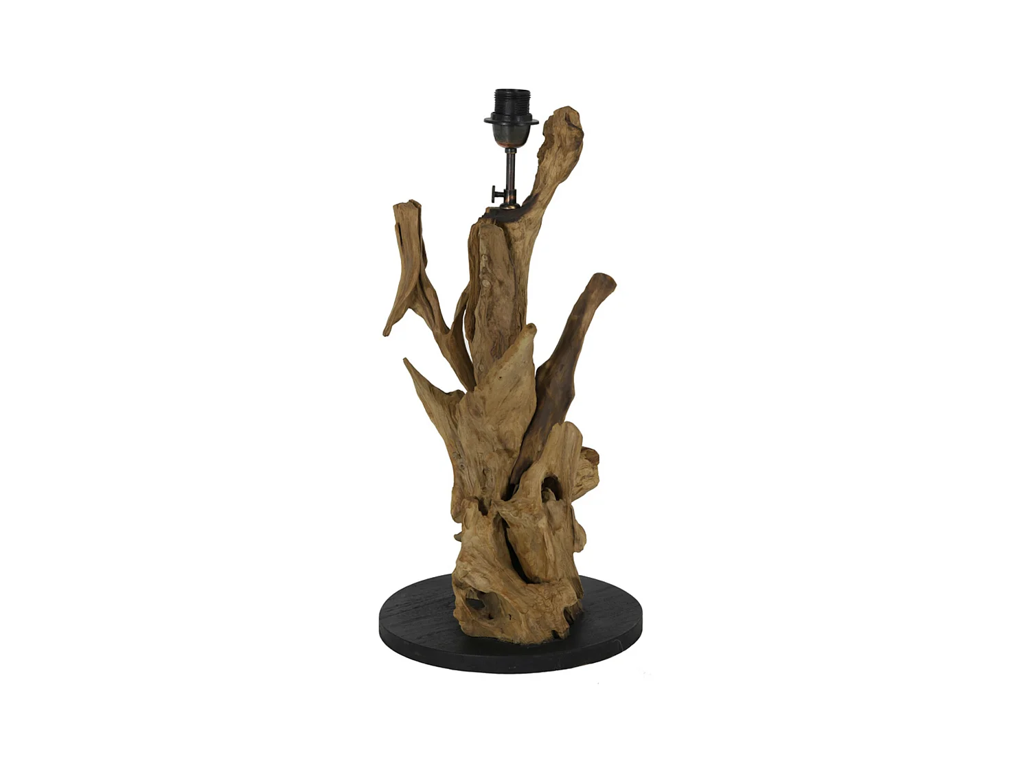 Pied de lampe ARBANASI - Ø30x63cm - Marron