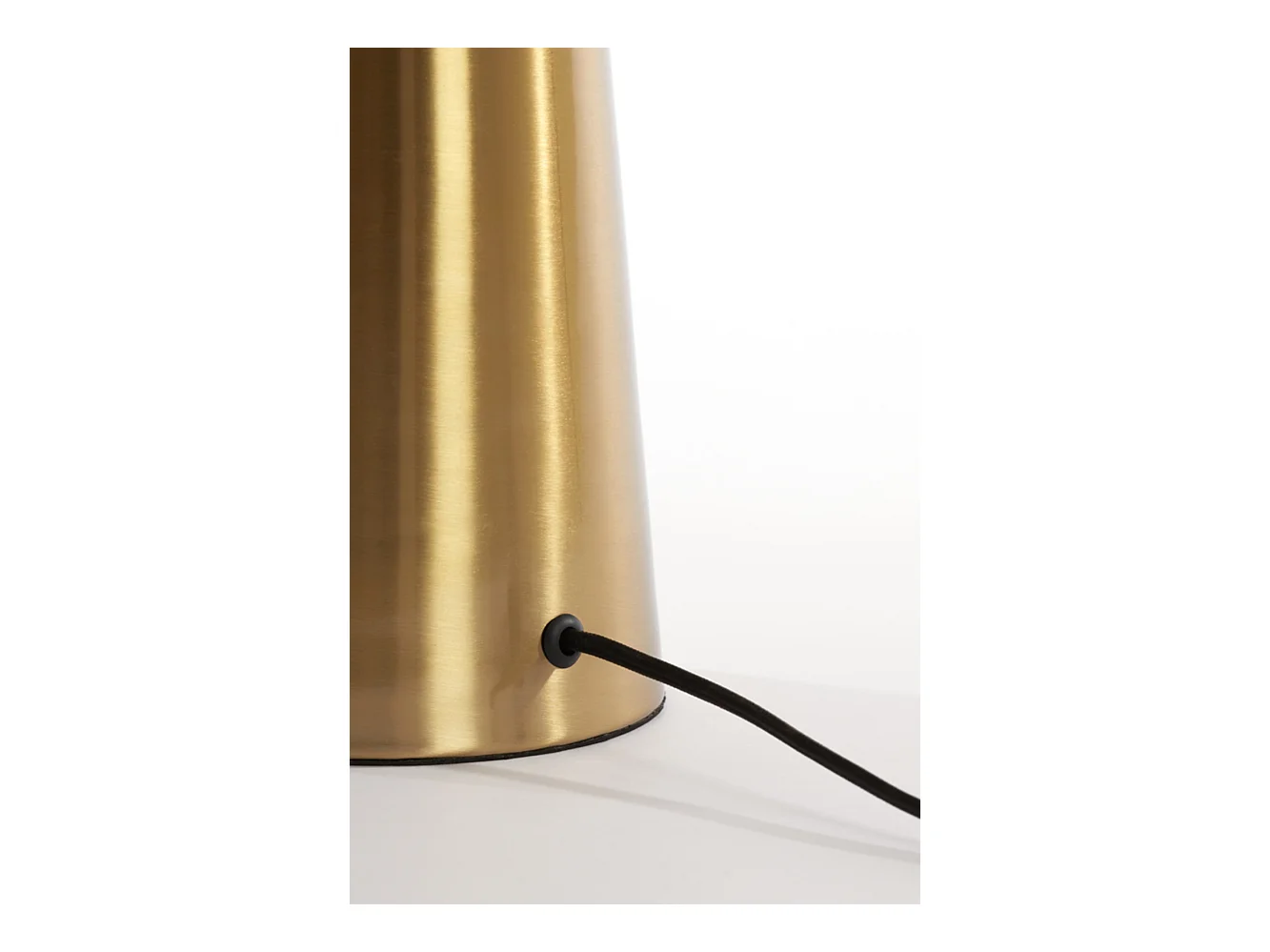 Tafellamp PLEAT - Ø40x53cm - Bruin