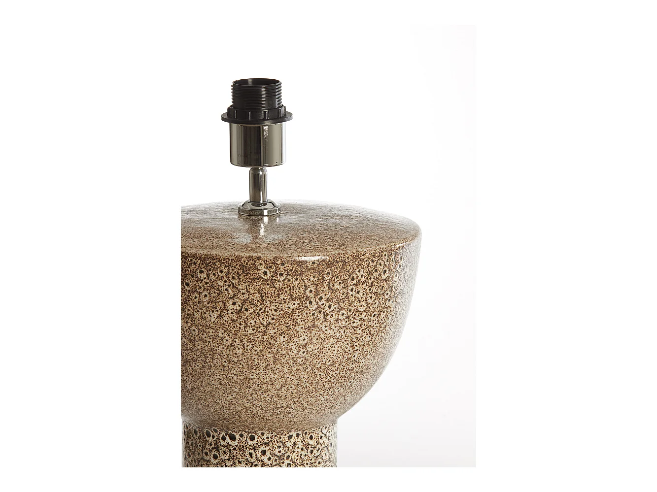 Lampenfuß YASUR - Ø26x34,5cm - Schwarz