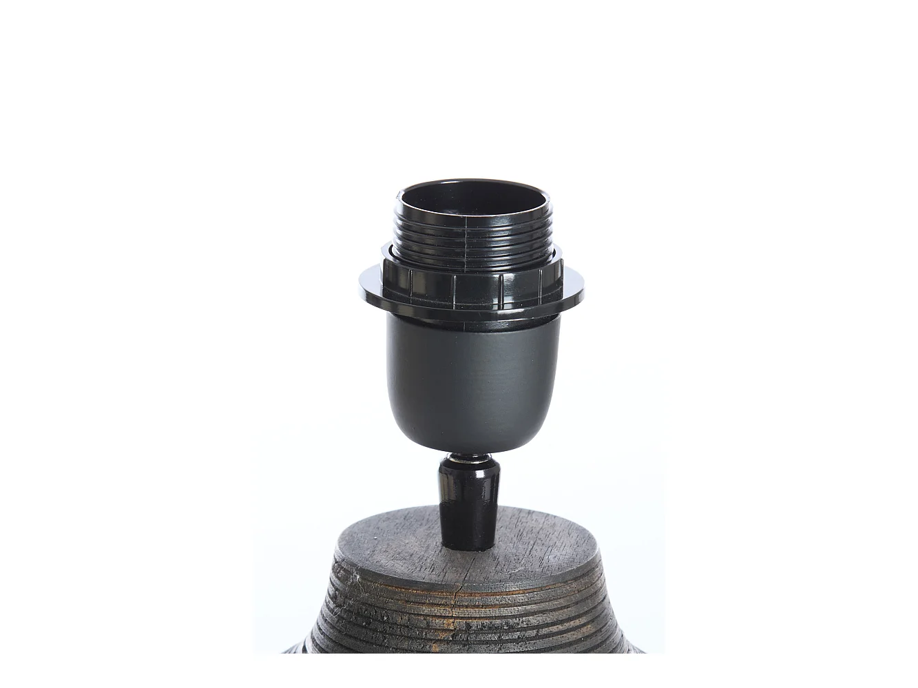 Pied de lampe KHOMAI - Ø22x39cm - Marron