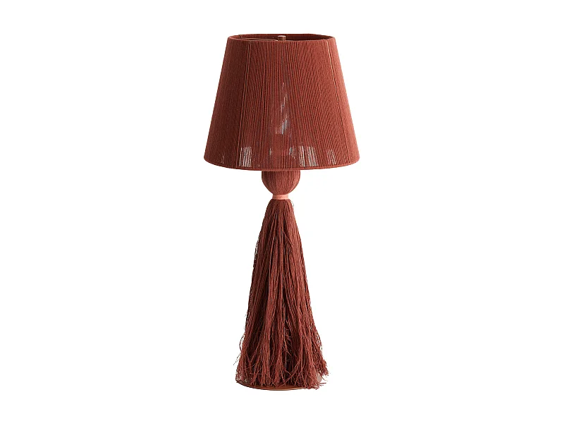 Lampe de table ESPINO - Ø31x58cm - Orange