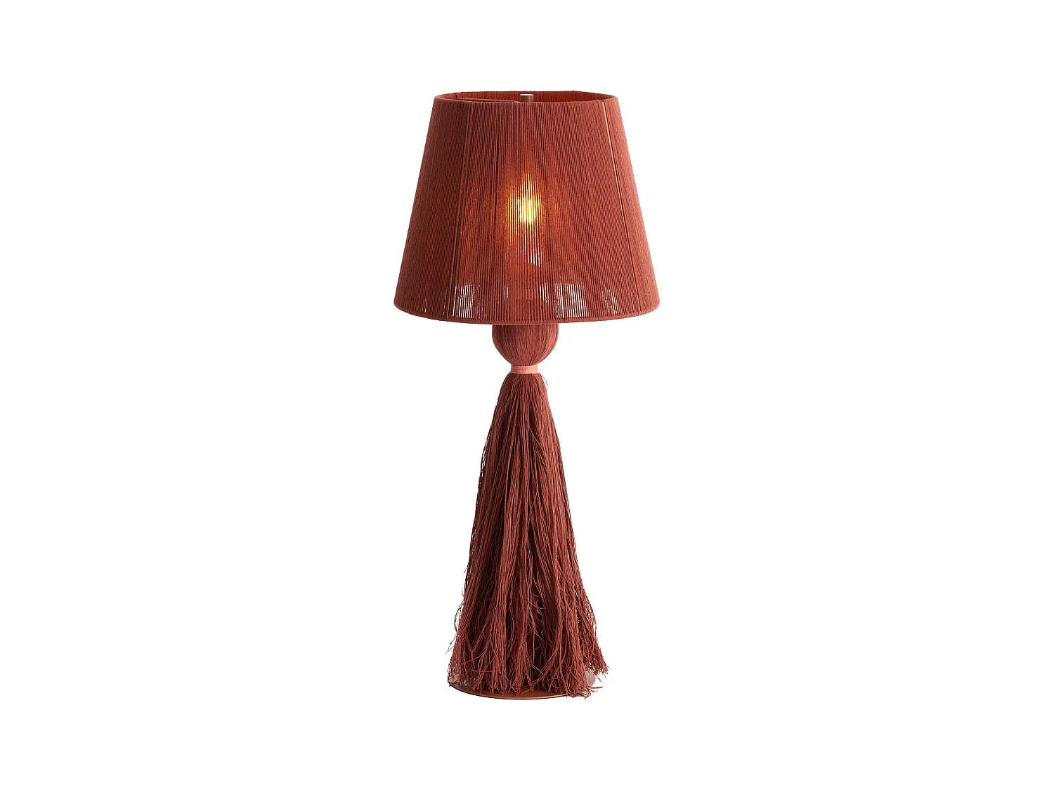 Lampe de table ESPINO - Ø31x58cm - Orange