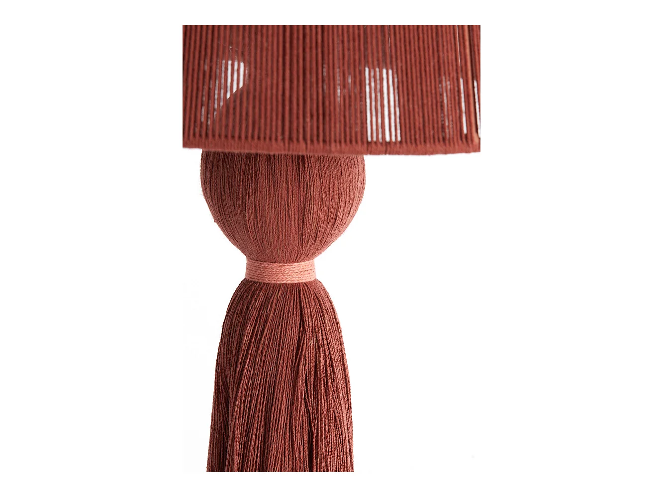 Lampe de table ESPINO - Ø31x58cm - Orange