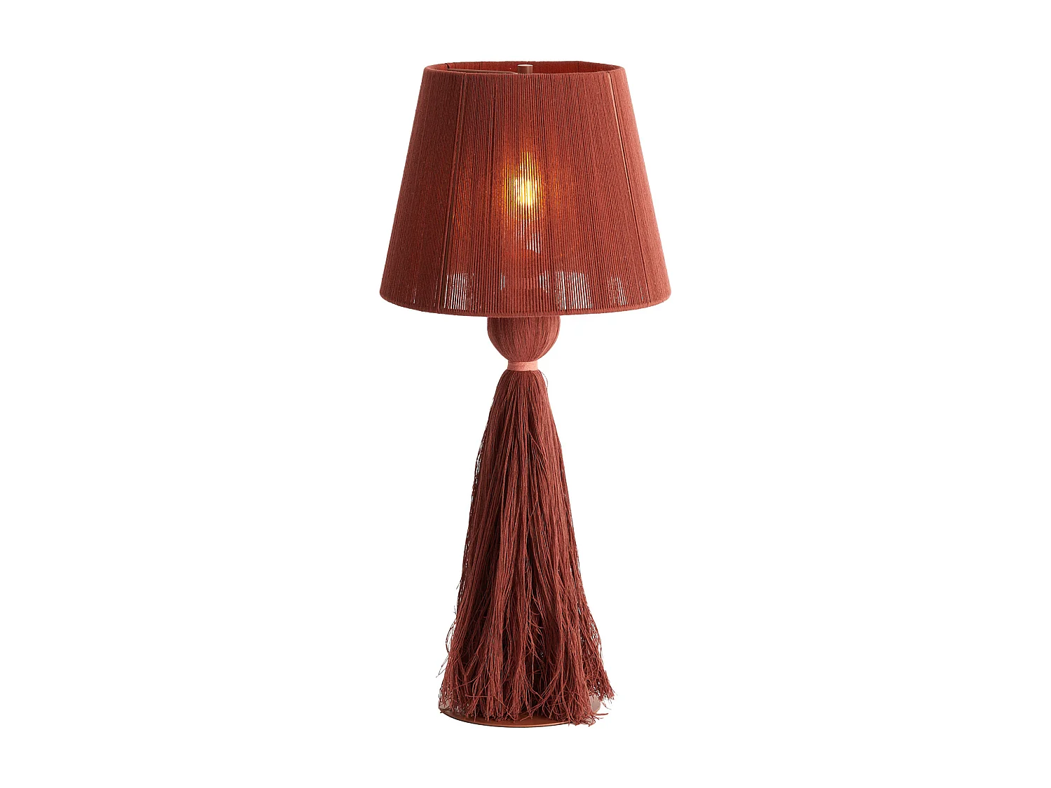 Lampe de table ESPINO - Ø31x58cm - Orange