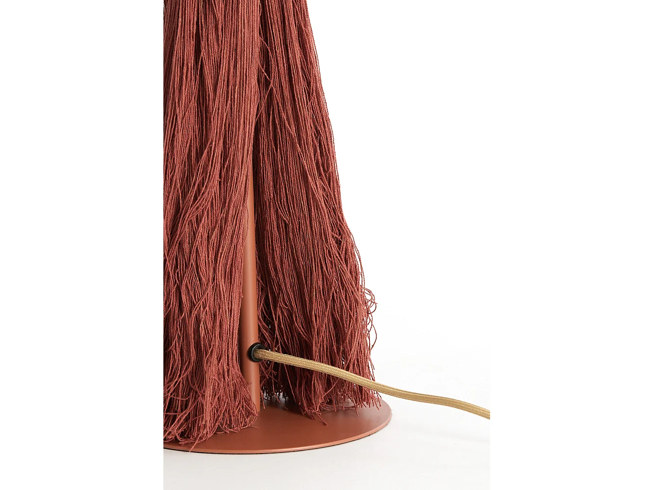 Lampe de table ESPINO - Ø31x58cm - Orange