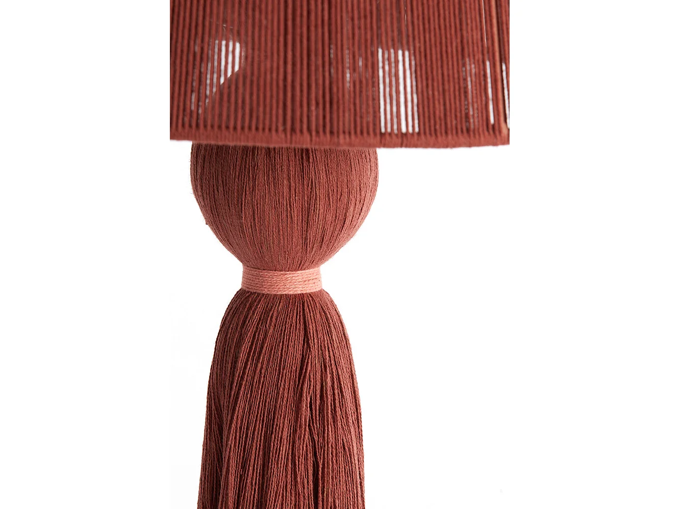 Lampe de table ESPINO - Ø31x58cm - Orange