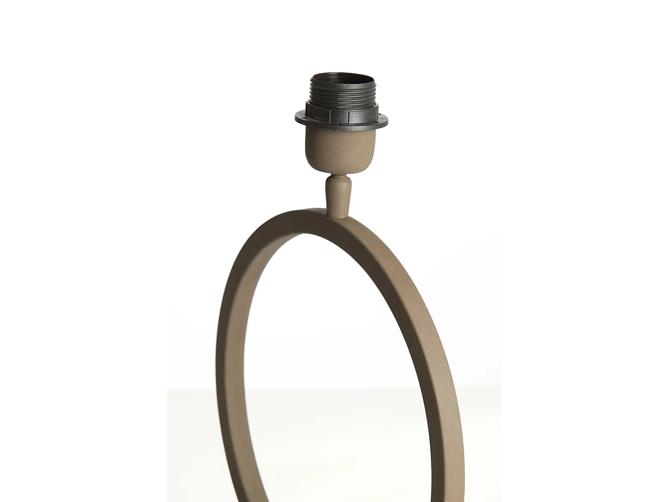 Pied de lampe LIVA - 30x12,5x42cm - Marron