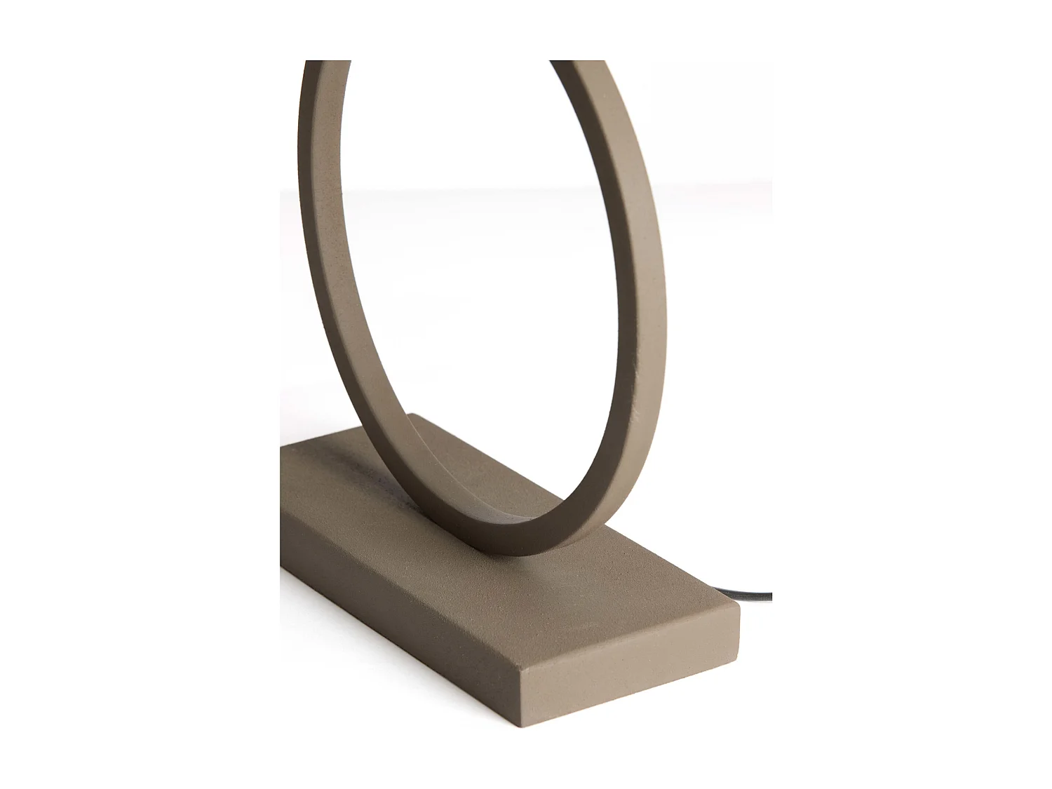 Pied de lampe LIVA - 30x12,5x42cm - Marron