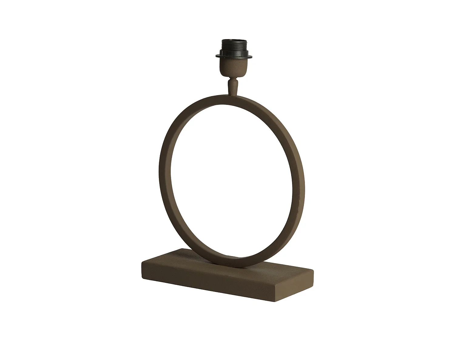 Pied de lampe LIVA - 30x12,5x42cm - Marron