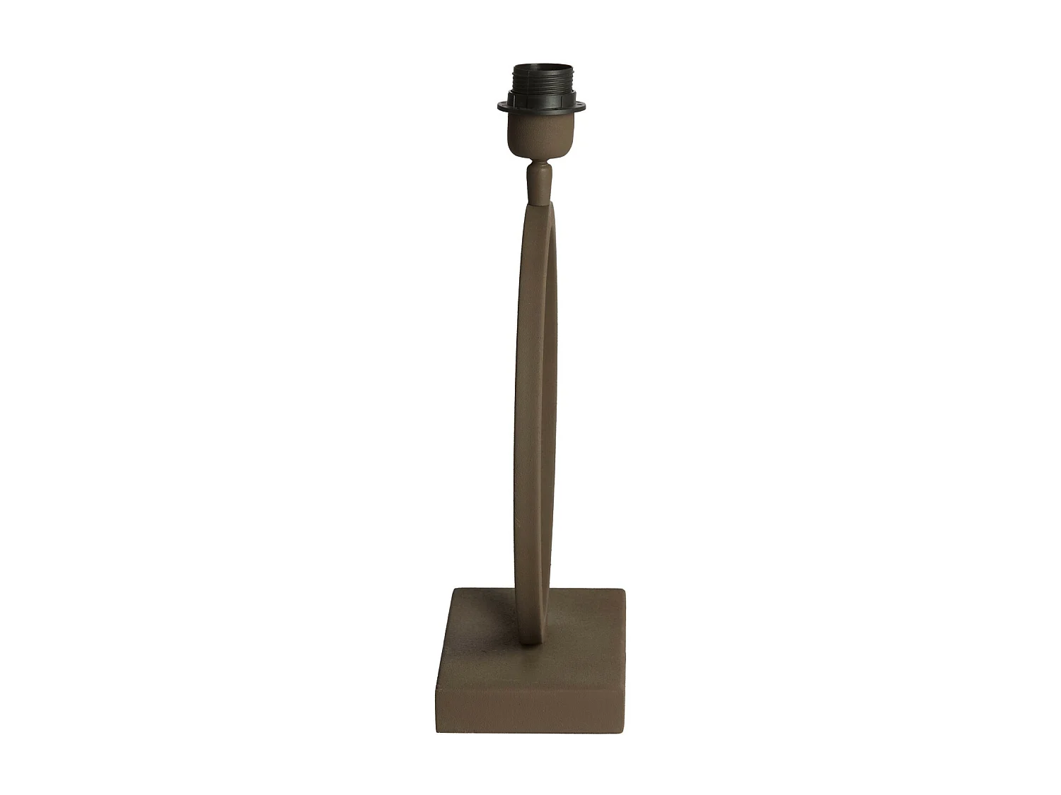 Pied de lampe LIVA - 30x12,5x42cm - Marron