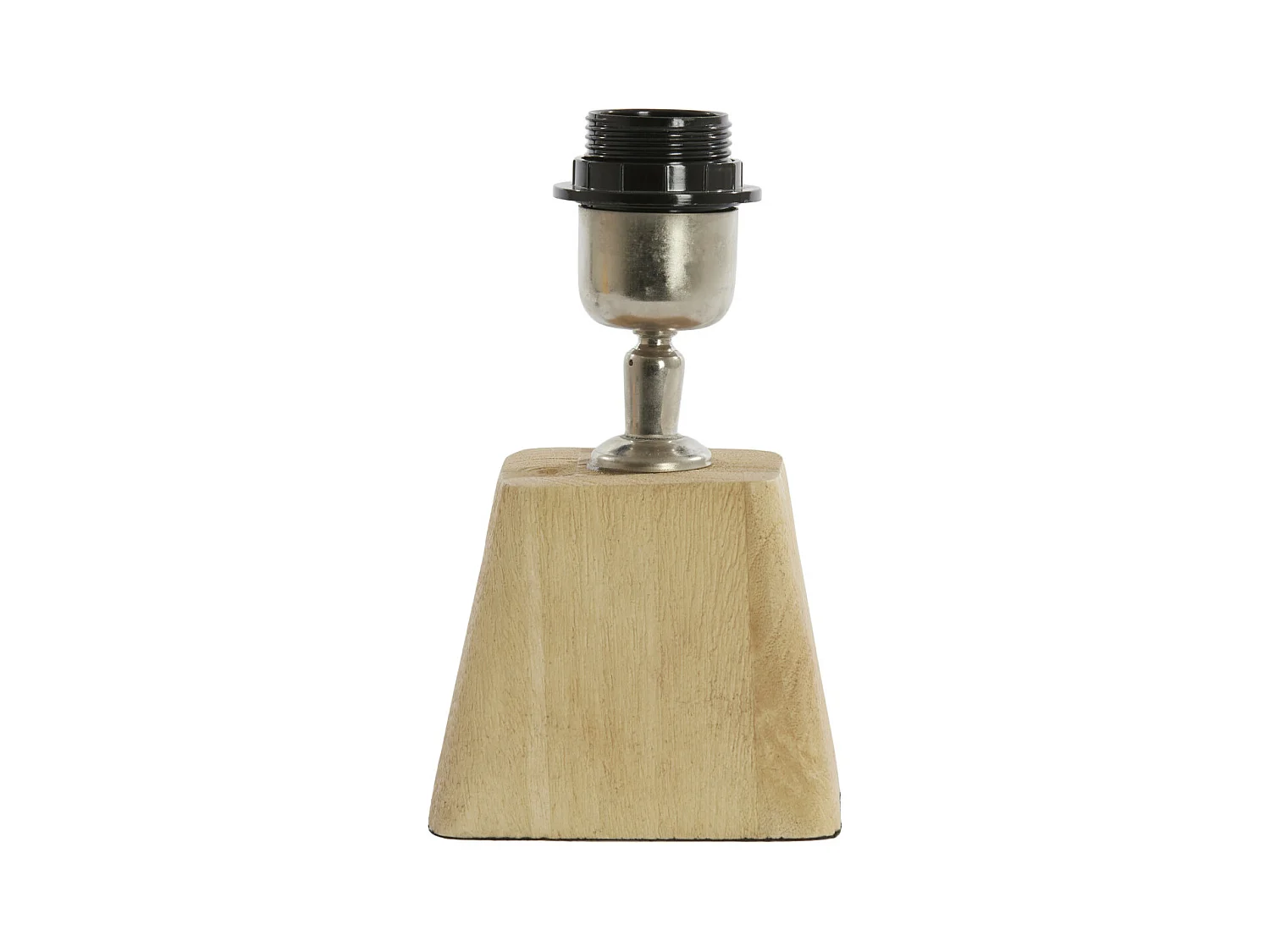 Pied de lampe KARDAN - 11x9x19cm - Marron