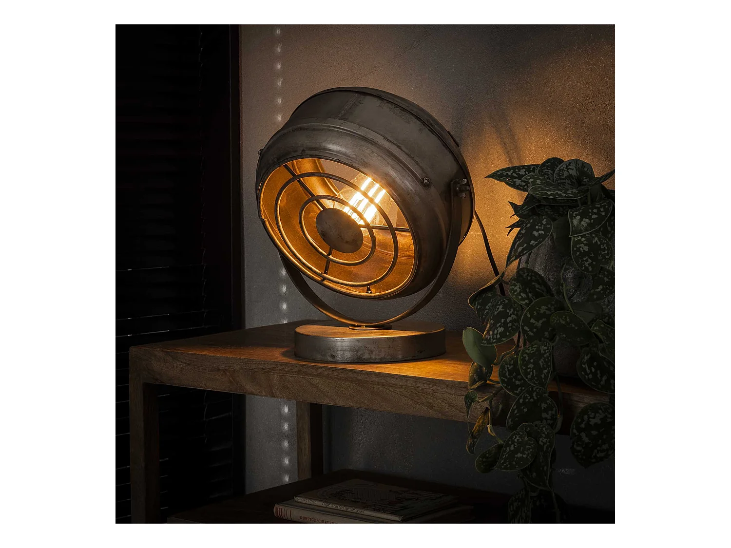 Lámpara de mesa Beam - Industrial - 1 Lámpara - Gris