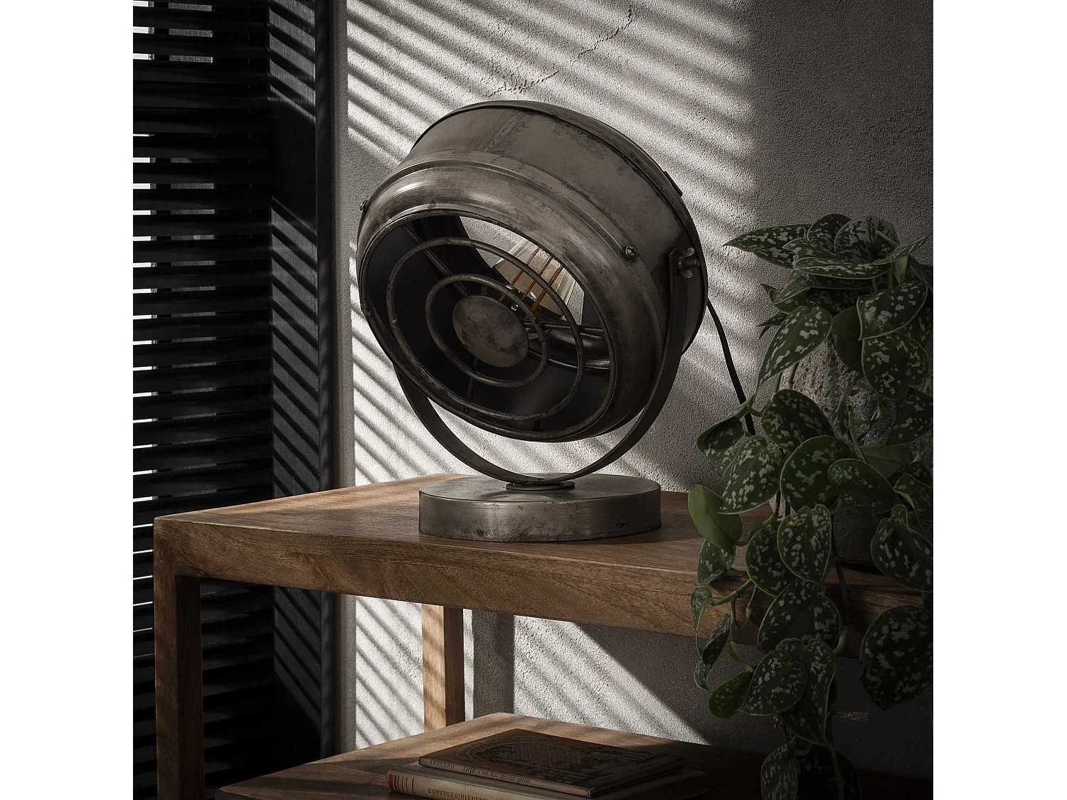 Lámpara de mesa Beam - Industrial - 1 Lámpara - Gris