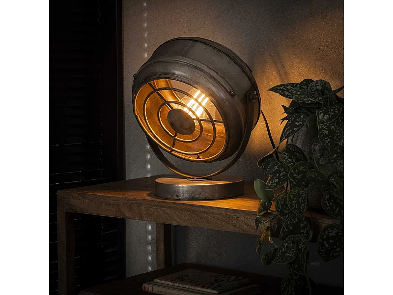 Tafellamp Beam - Industrieel - 1 Lamp - Grijs