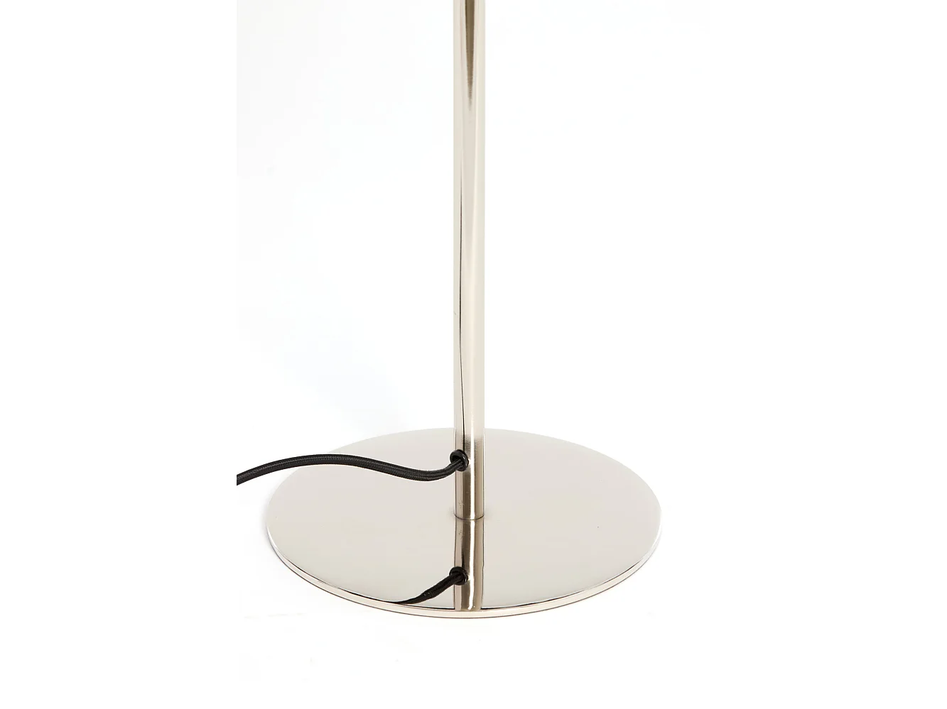 Lampe de table SURIN - Ø26x47cm - Argent