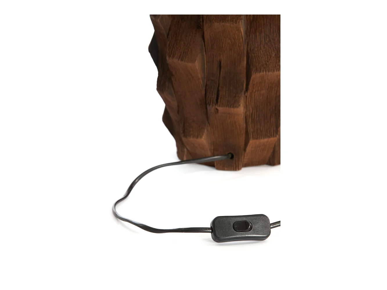 Pied de lampe TAKABE - Ø21x46cm - Marron