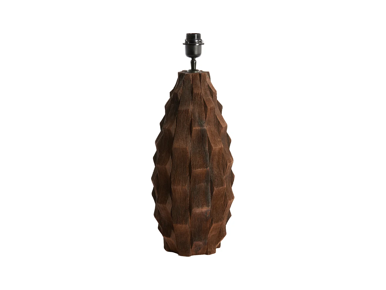 Lampensockel TAKABE – Ø21x46cm – Braun
