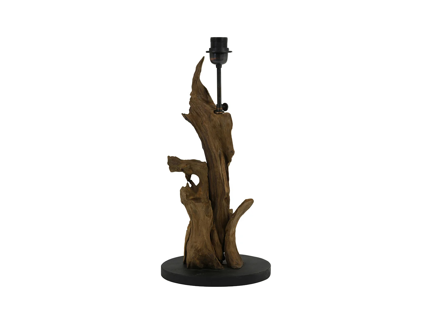 Pied de lampe IKAL - Ø25x50cm - Marron