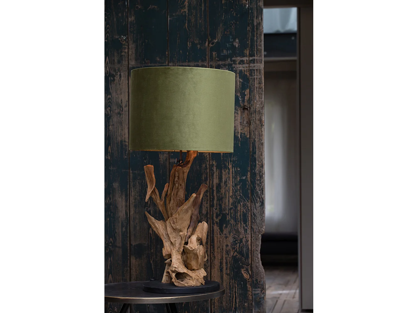 Lampvoet IKAL - Ø25x50cm - Bruin