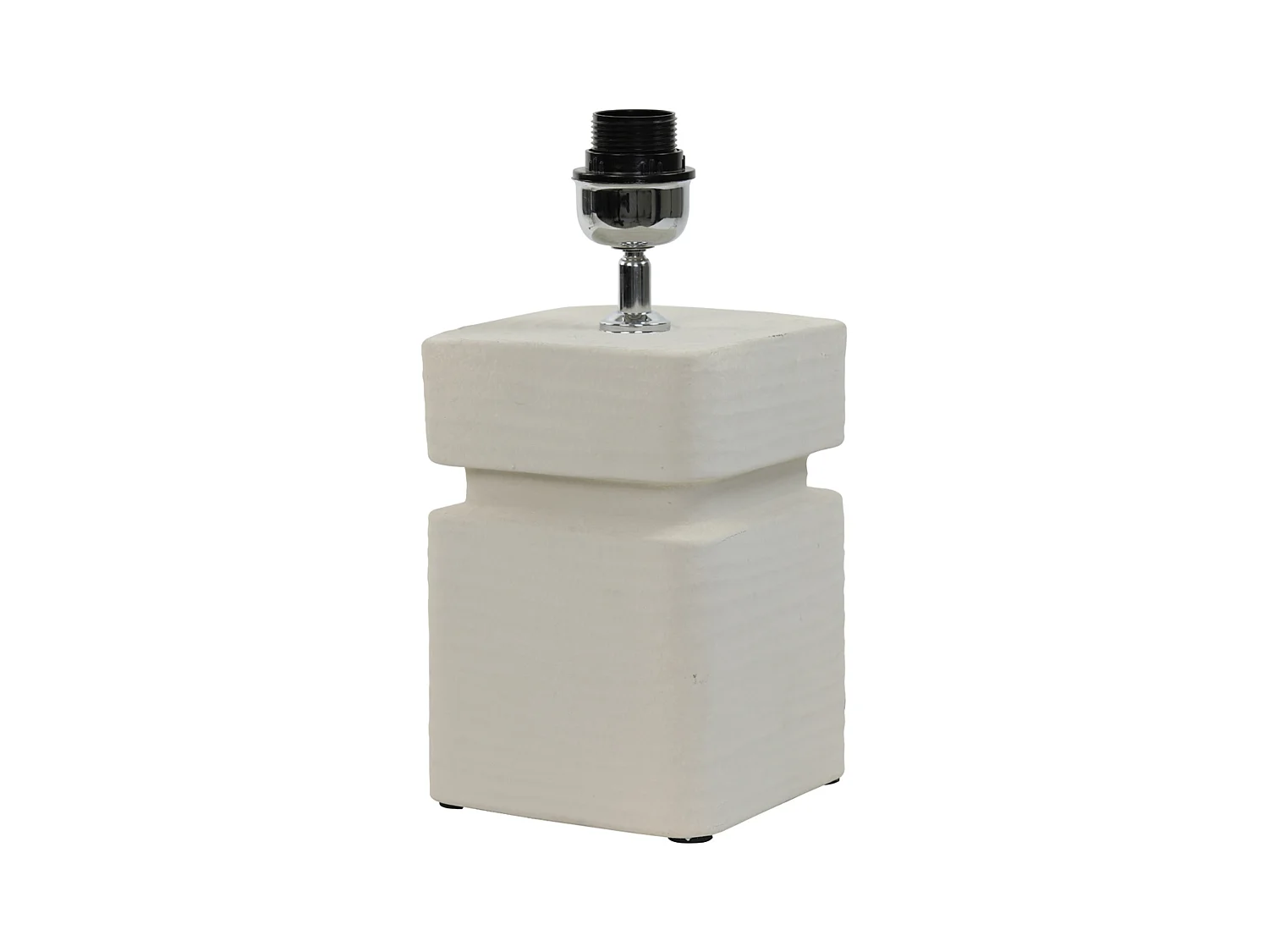 Pied de lampe AMTA - Ø16x32cm - Blanc