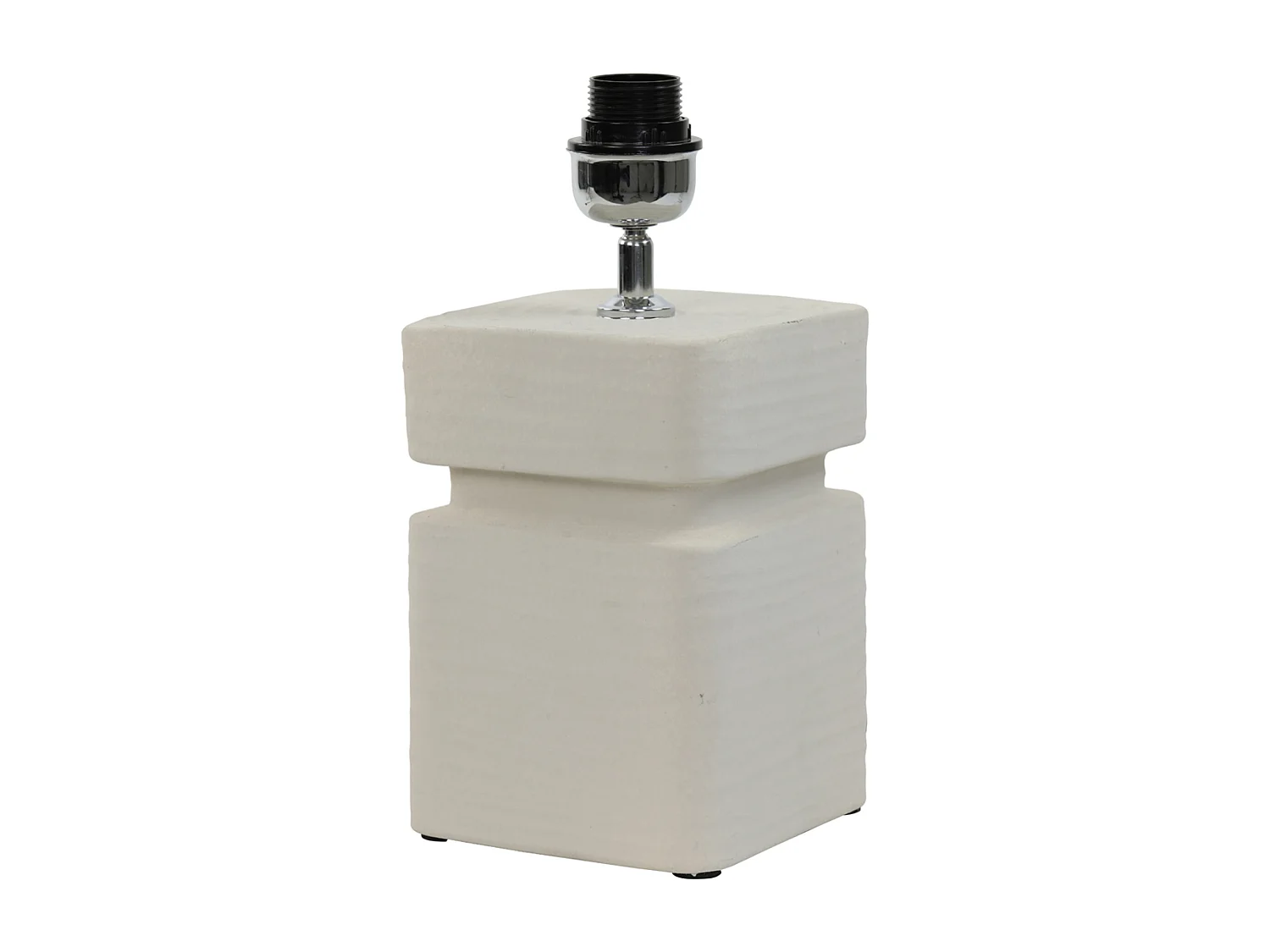 Pied de lampe AMTA - Ø16x32cm - Blanc