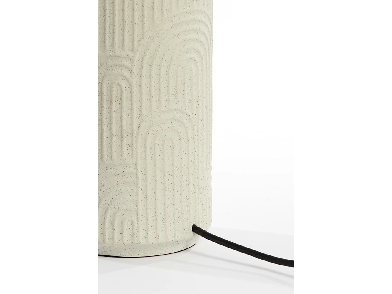 Base de lámpara DIEGO - Ø14x43,5cm - Blanco