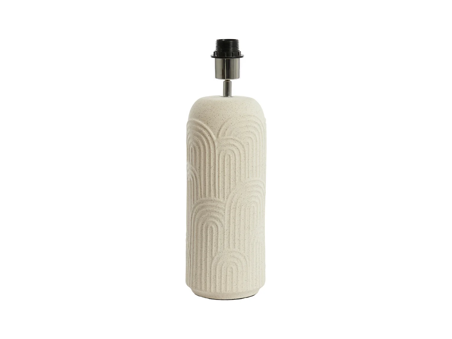 Pied de lampe DIEGO - Ø14x43,5cm - Blanc