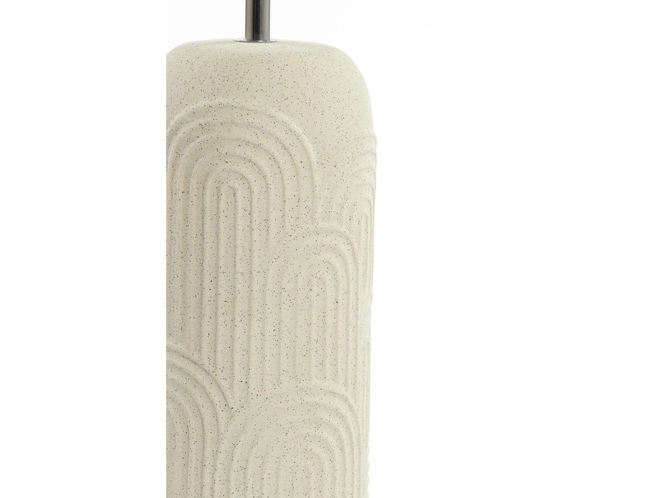 Base de lámpara DIEGO - Ø14x43,5cm - Blanco