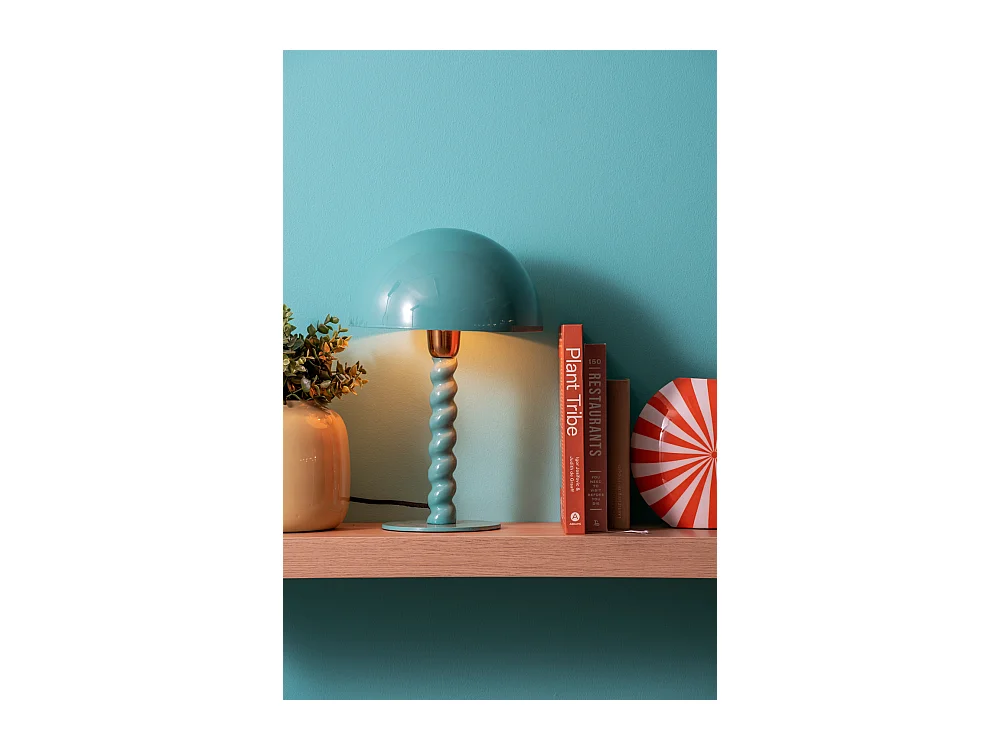 Lampe de table Prisa - Bleu turquoise
