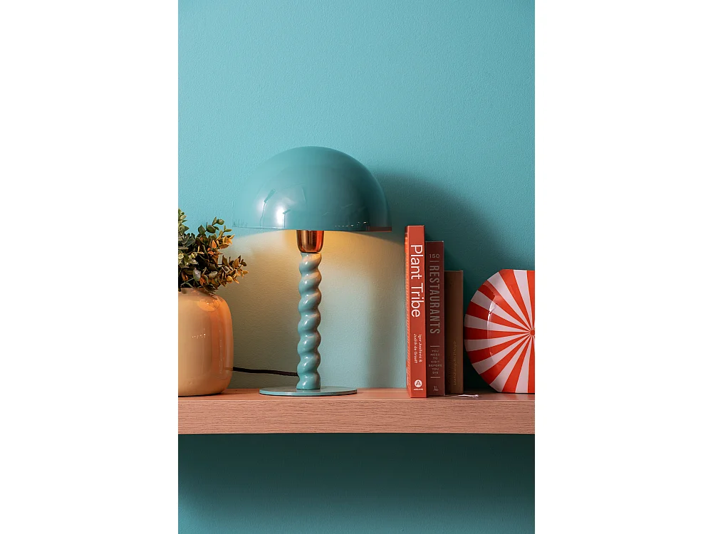 Lampe de table Prisa - Bleu turquoise