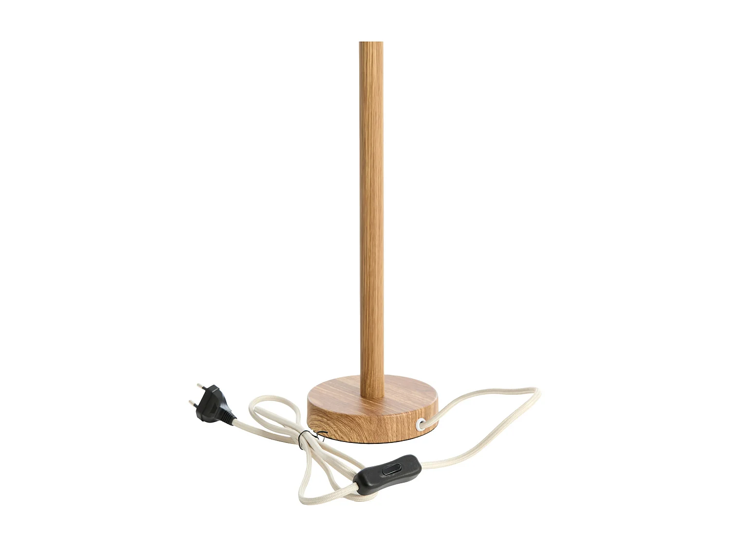 Pied de lampe WASHINGTON - Ø12x26cm - Marron