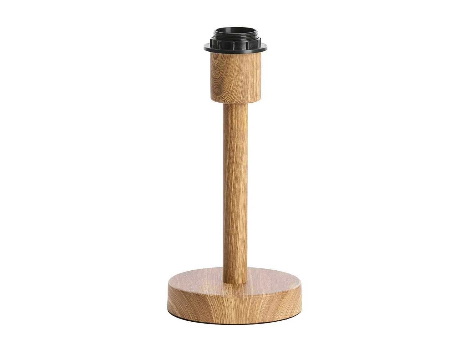 Pied de lampe WASHINGTON - Ø12x26cm - Marron