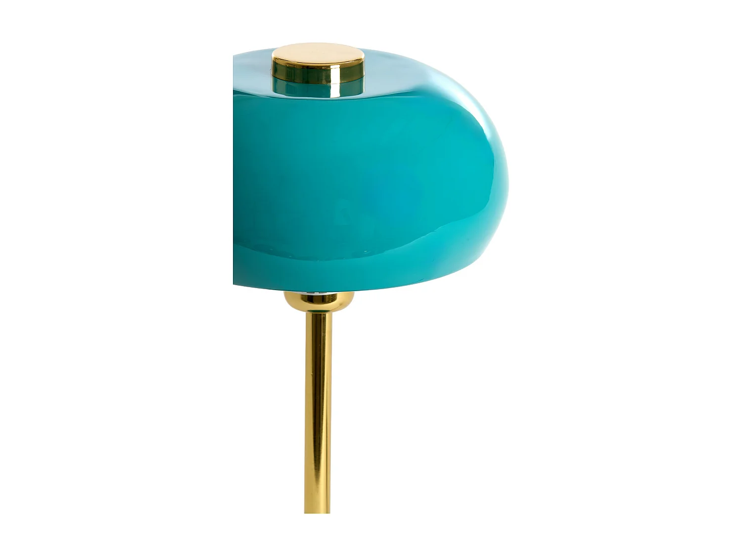 Lampe de table SURIN - Ø22x34cm - Bleu