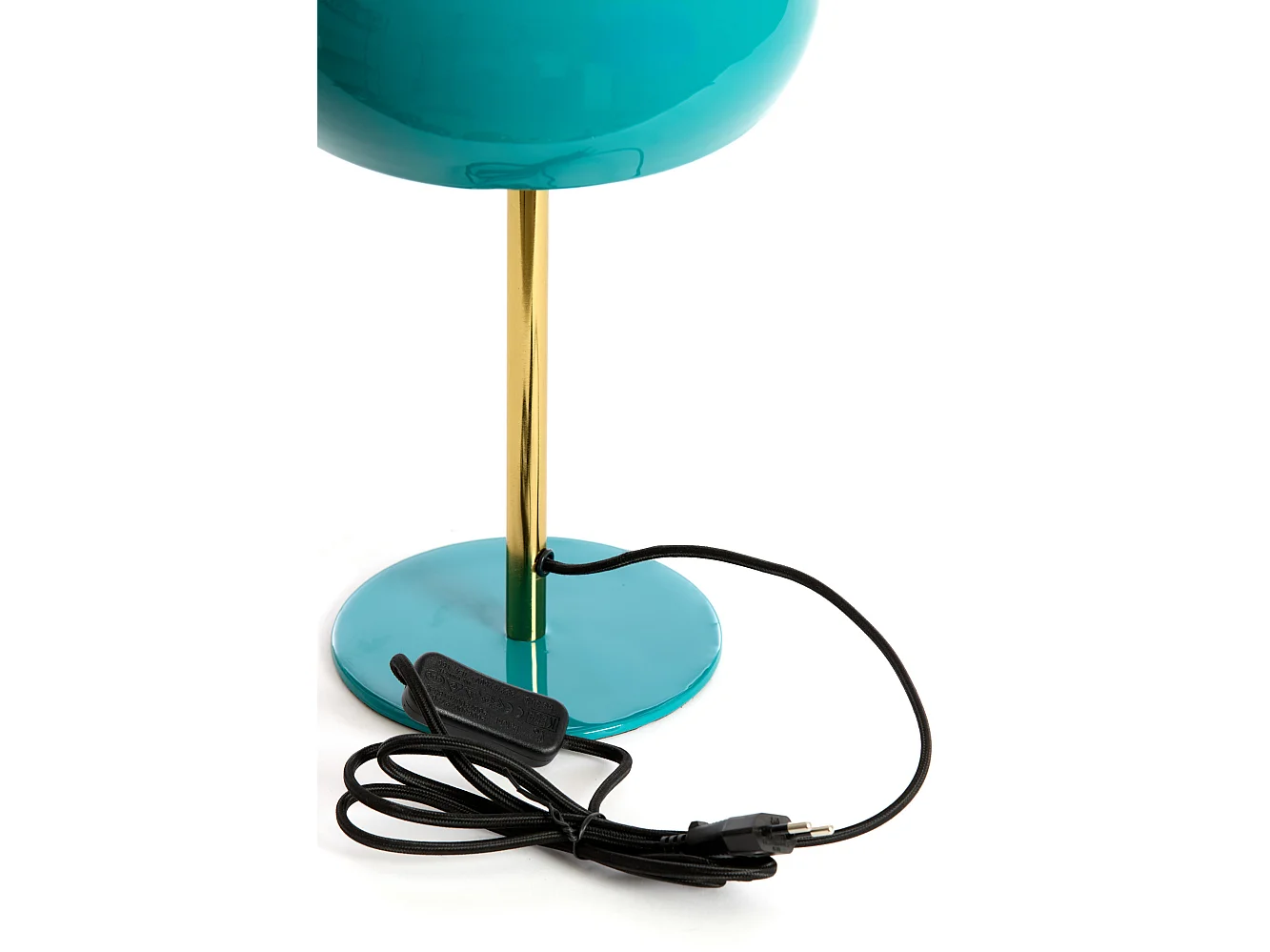 Lampe de table SURIN - Ø22x34cm - Bleu