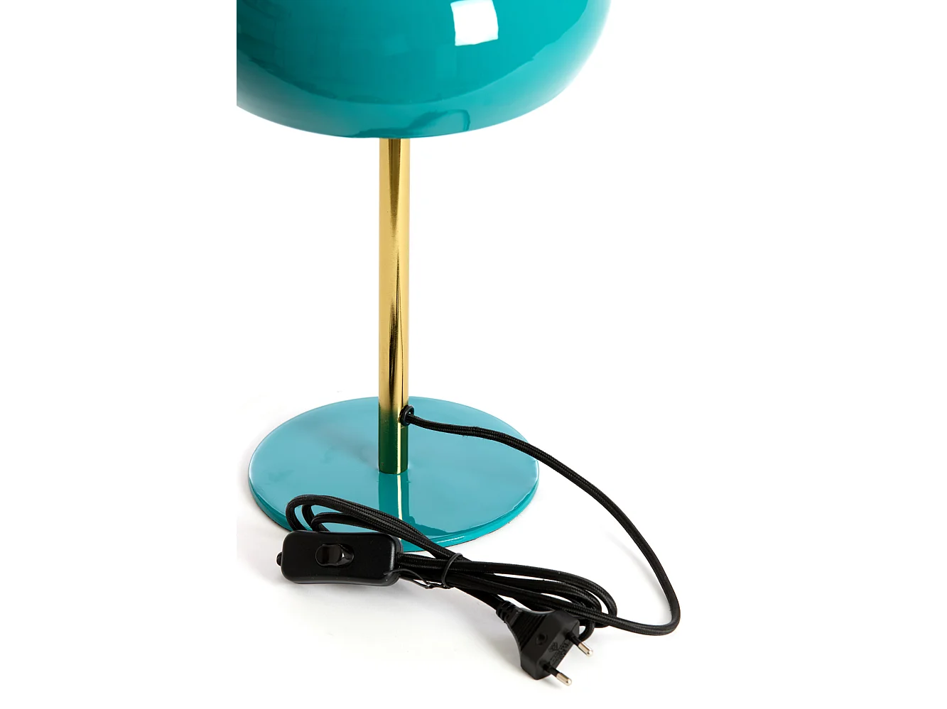 Lampe de table SURIN - Ø22x34cm - Bleu