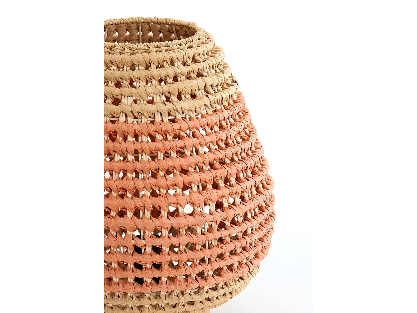 Lampe de table KALIPA - Ø32x34,5cm - Rouge