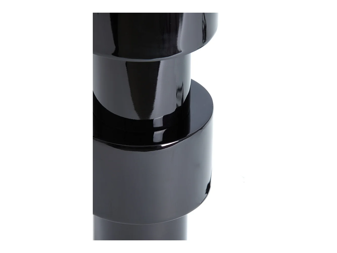 Pied de lampe NINO - Ø18x65cm - Noir