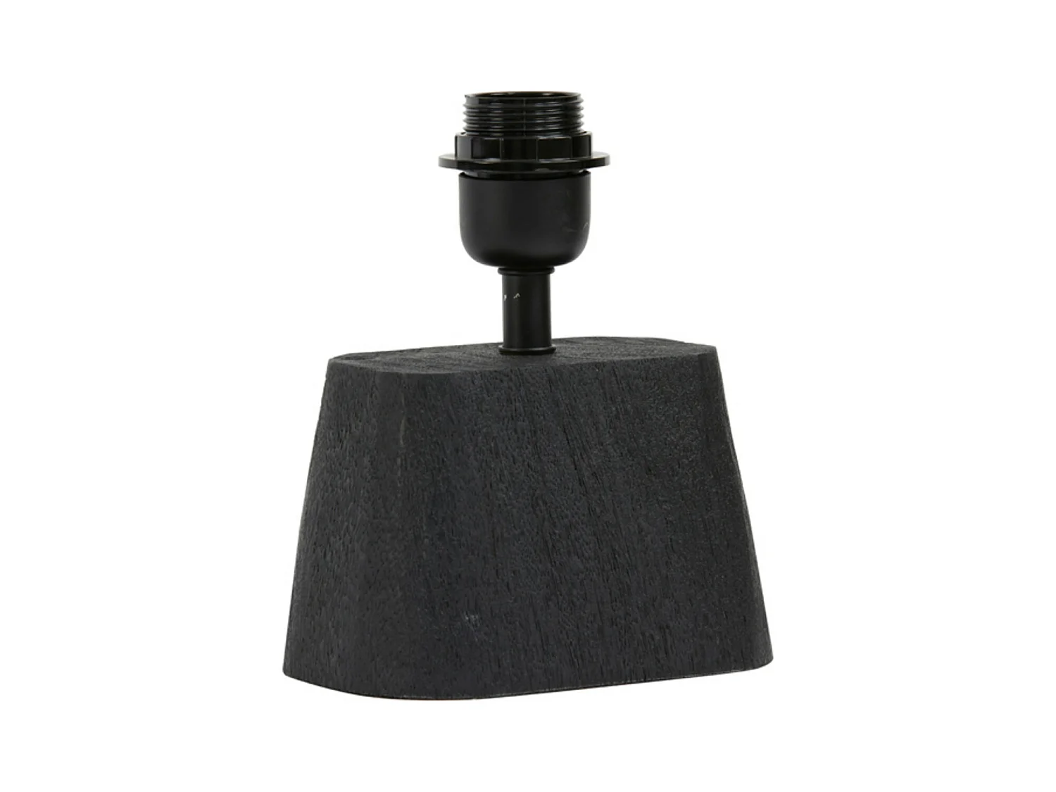Pied de lampe KARDAN - 16x10x21cm - Noir