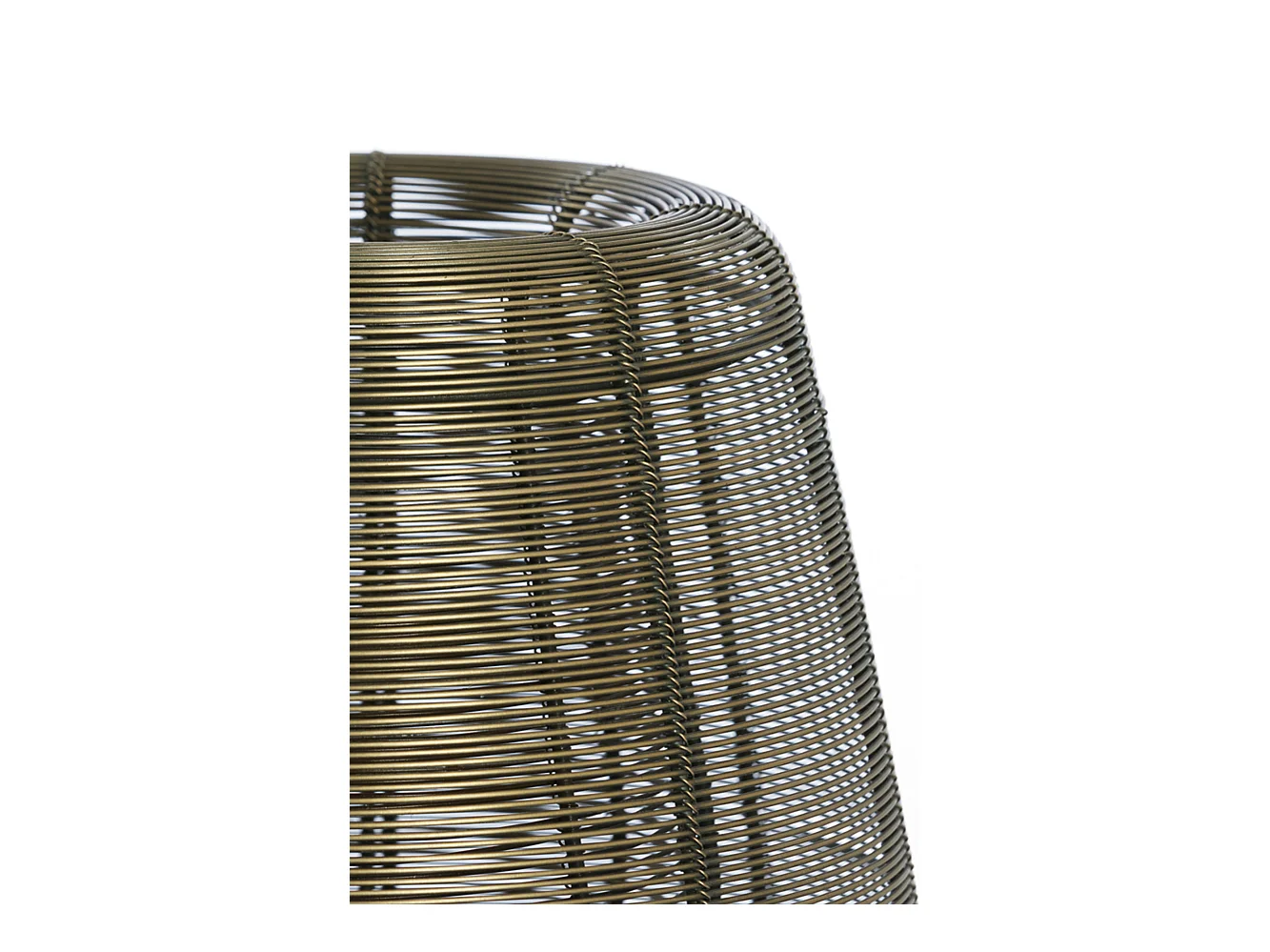 Lampe de table ABOSO - Ø24x54cm - Bronze