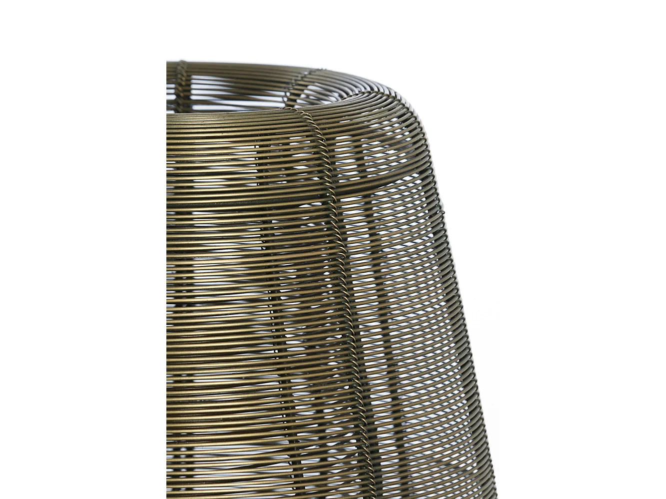 Lampe de table ABOSO - Ø24x54cm - Bronze