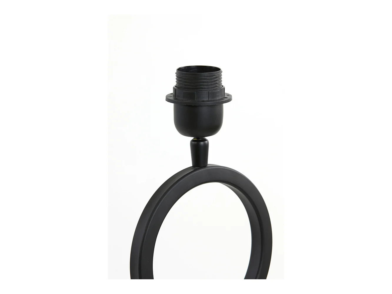 Lampvoet STELIOS - 15x10x51cm - Zwart