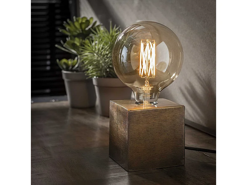 Block Tischlampe - Industrielampe