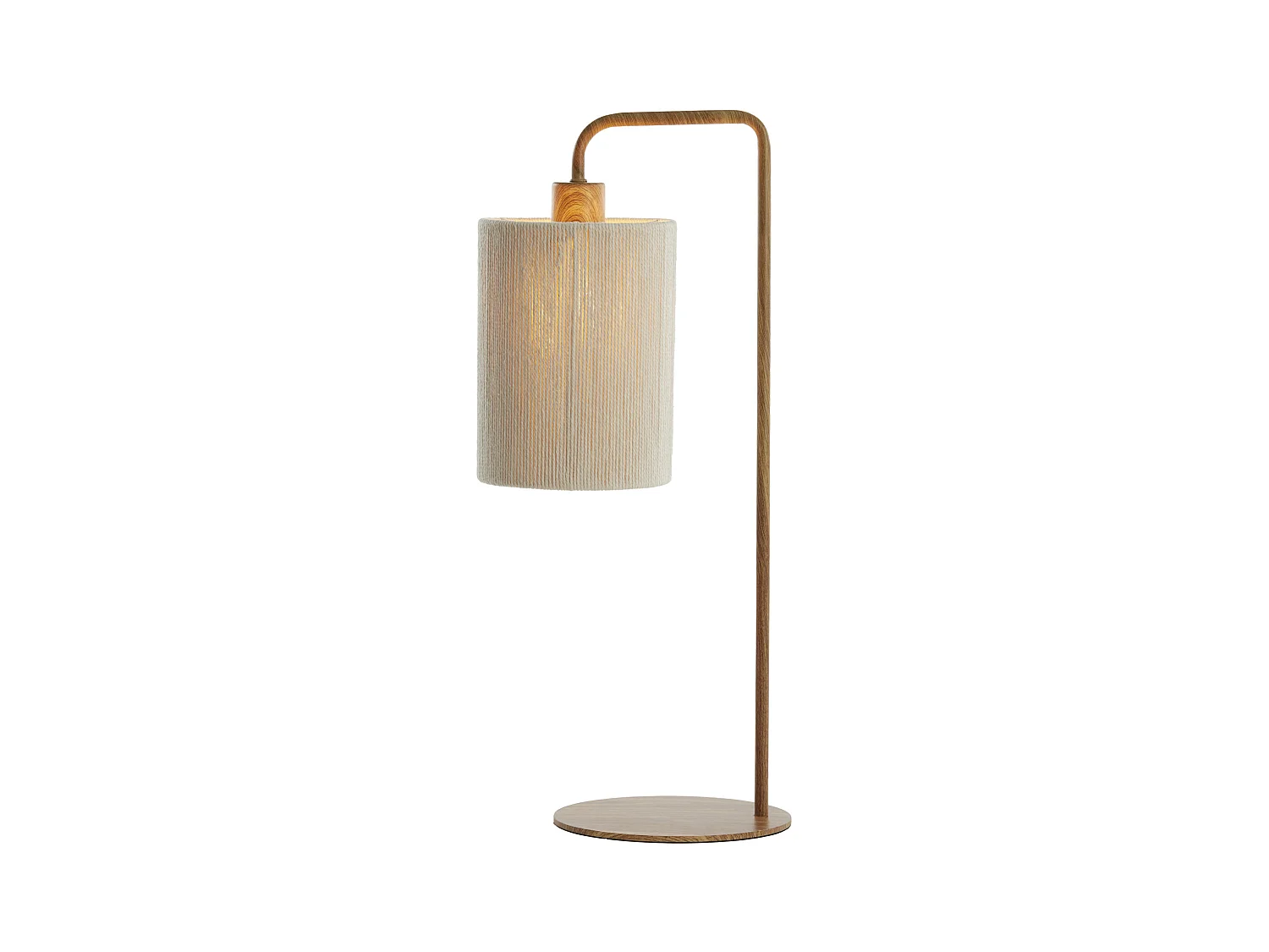 Lampe de table DONIO - 26x20x59,5cm - Marron
