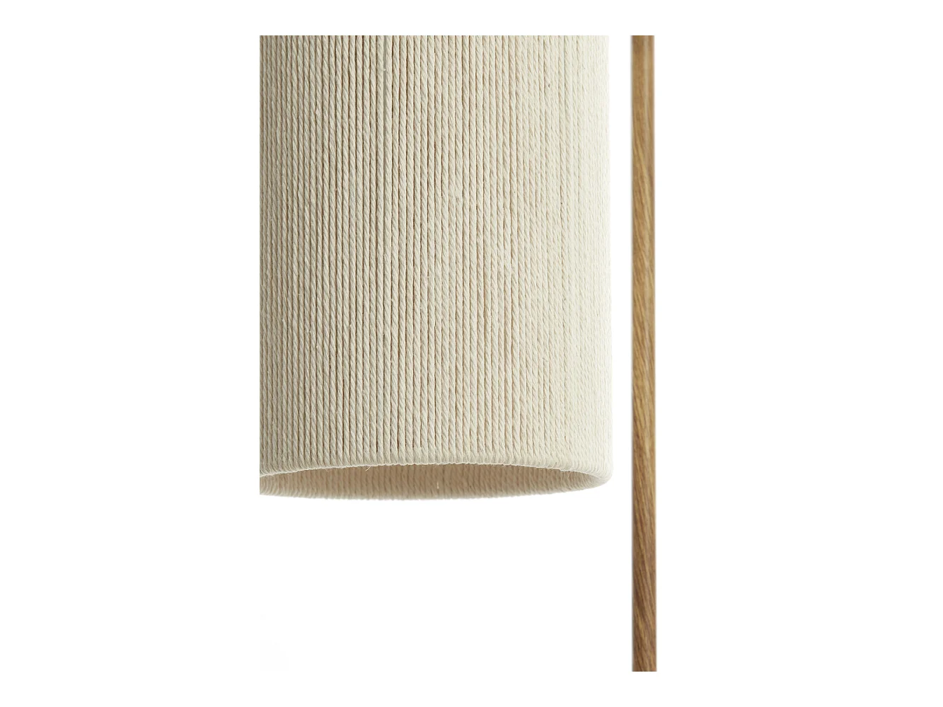 Lampe de table DONIO - 26x20x59,5cm - Marron